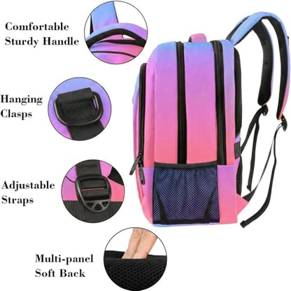 MATEIN Fashion Laptop Backpack 15.6 Inch, Anti Theft Slim Travel Backpack, Water Resistant Computer Bag for Men & Women - color: Tie-dye, size: 15.6 Inch