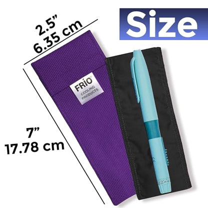 FRIO Cooling Wallet - Insulin Cooler for 45+ Hours of Stress Free On The Go - Purple - Individual - color: Purple, size: Individual