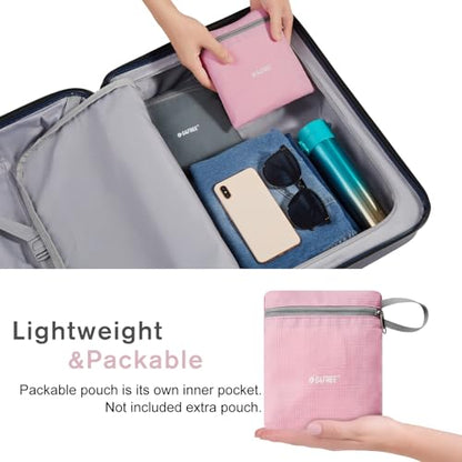 G4Free 10L/15L Hiking Backpack Lightweight Packable Hiking Daypack Small Travel Outdoor Foldable Shoulder Bag - color: Pink Checkered, size: 10L