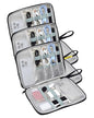 3 Pack Electronics Travel Organizer Case Tech Accessories Cord Storage Bag - size: 3 Pack Large