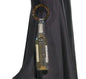 Munyee Hua Rhinestone Mesh Wine Bag Champagne Bottle Tote with Handle Reusable Gift Pouch Crystal Carrier Sparkly Bling Wedding Party Bridesmaid Gift Housewarming Holiday(Brown Handle Black Mesh) - color: Brown Handle Black Mesh