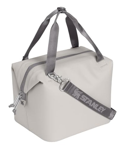 Stanley All Day Julienne Soft Cooler Bag and Lunch Box | Insulated Travel Bag with Zipper | BPA-Free - color: Ash, style: Mini