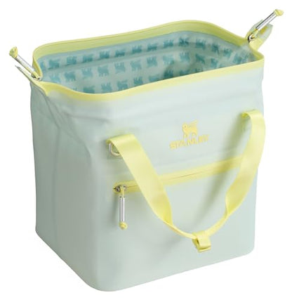 Stanley All Day Julienne Soft Cooler Bag and Lunch Box | Insulated Travel Bag with Zipper | BPA-Free - color: Mist, style: Mini