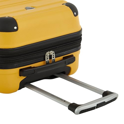 Travelers Club Phoenix Luggage, Gold Rod, 22-Inch Carry-On - color: Gold Rod, size: 22" Carry-On