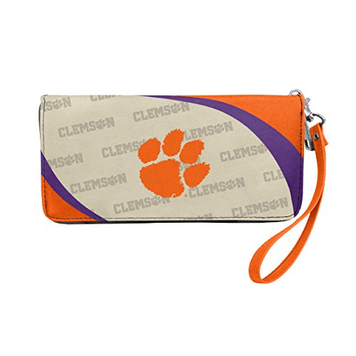 Littlearth NCAA Curve Zip Organizer - Officially Licensed Teams - color: Clemson Tigers