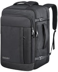 Gieury Carry On Backpack, 50L Travel Backpack, Luggage Backpack TSA Flight Approved Laptop Backpack for Men & Women, Large Expandable 40L Daypack Lightweight Business Weekender Bag, Black - color: Black, size: 2X-Large(20"x14"x10")