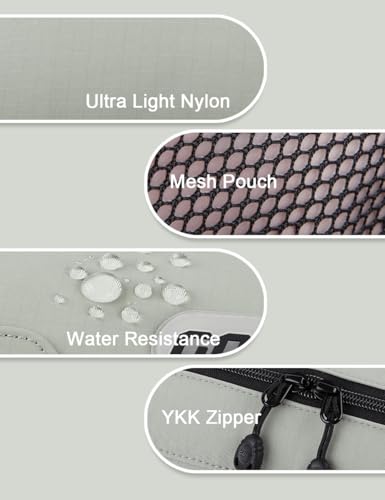 GOX Travel Toiletry Bag Dopp Kit Case for Men Multifunction Packing Organizer Pouch (Mint Green) - color: Mint Green