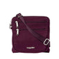 Baggallini Securtex Anti-Theft Crossbody - color: Mulberry