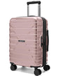 BAGSMART Carry On Luggage 22x14x9 Airline Approved with Spinner Wheels,Lightweight 20 Inch Luggage with TSA Lock,Expandable Hard Shell Carry On Suitcases for Men Women,Rose Gold - color: Rose Gold