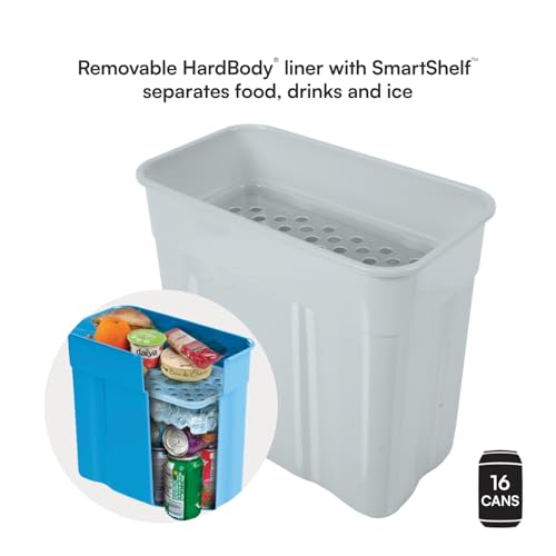 Titan by Arctic Zone Deep Freeze Cooler - Zipperless Hardbody Cooler - Deep Freeze Insulation, HardBody Liner, and SmartShelf - color: Jungle Hunt, size: 16 Can