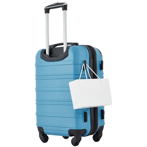 Travelers Club Phoenix Luggage, Blue Moon, 22-Inch Carry-On - color: Blue Moon, size: 22" Carry-On