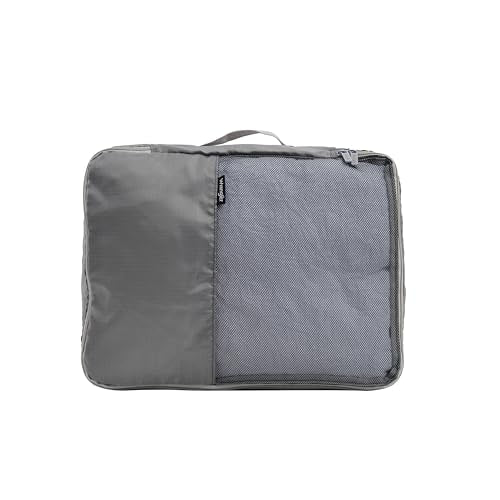 Wrangler 4 Piece Miami Luggage and Packing Cubes Set, Desert Taupe - color: Desert Taupe, size: 4 Piece Set