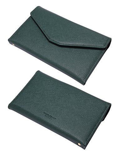 ZOPPEN Mulit-purpose Rfid Blocking Passport Holder Travel Wallet (Ver.4) Passport and Vaccine Card Holder ComboTri-fold Document Organizer Travel Essentials - color: #16 Dark Olives