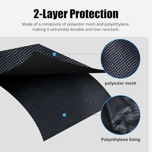 Gloppie Shoe Bags for Travel, (2-Pack) Shoe Storage Bag with Drawstring, Packing Organizer for Sneakers, Gym, Luggage, Closet, Weekender Overnight Travel Essentials