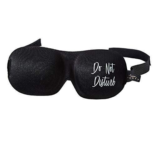 Bucky Ultralight Comfortable Contoured Travel and Sleep Eye Mask, Do Not Disturb, One Size (5824) - color: Do Not Disturb