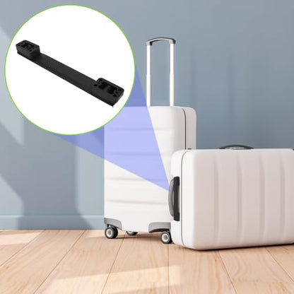 Tiiyee Luggage Handle, Plastic Suitcase Handle Replacement Soft Pull Repair Carry Strap Grip Spare Fix Holders Hardware Accessory Part for Black Boxes Cases Black Tone Old Broken 20cm Length