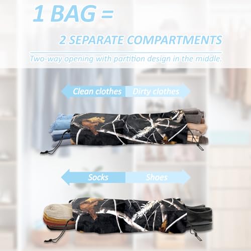 Maple Tree Compression Packing Cubes Set (7 Piece) - Toiletry Kit Water-Resistant Travel Organizer System with Mesh Panels for Vacation Essentials - color: Black-2