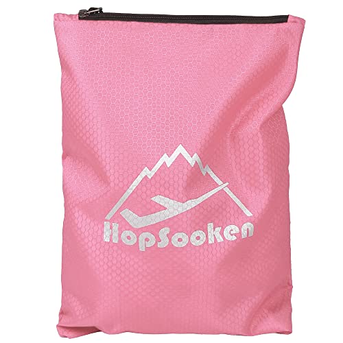 5 Set Packing Cubes for Travel Large Suitcase Luggage Organizer Bags Travel Accessories Vacation 4 Cubes 1 Laundry Pouch Bag - color: Pink