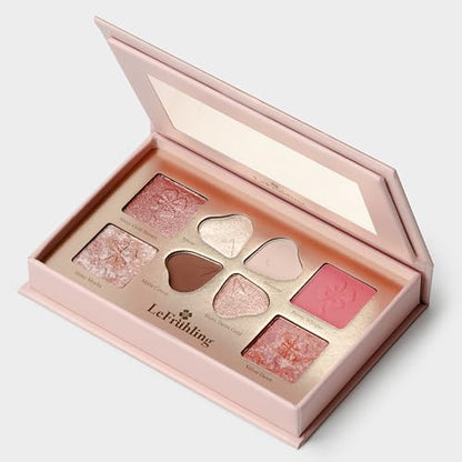 All in one Full Size Travel-Friendly Baked Makeup Palette,High Pigmented Long Lasting, glitter Shimmer Matte,Bronzer Blush Highlighter and Eyeshadows
