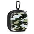 Square Data Cable Earbud Charger Coin Storage Bag Shockproof and Drop-Proof EVA Material Compatible with AirPod(Camouflage) - color: camouflage