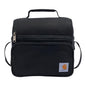 Carhartt Camping Cooler, Worksite Lunchbox, Soft Shell Lunch Bag for Construction Sites, Work and Everyday Use, Black - color: Black