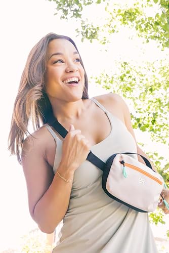 Sherpani Hyk, Small Sling Bag, 1L Belt Bag, Lightweight Travel Fanny Pack, Sling Crossbody Purse with RFID Blocking - color: Bluff