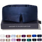 DROWSY Silk Sleep Mask - Face-Hugging, Padded Cocoon for Luxury Sleep in Total Darkness - 100% Pure Mulberry Silk, Skin-Hydrating & Adjustable (Midnight Blue) - color: Midnight Blue, size: 1 Count (Pack of 1)