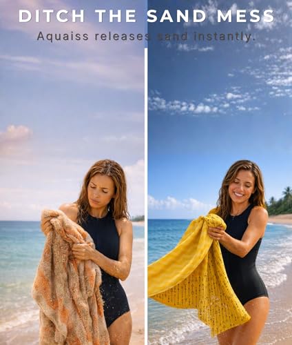 3-in-1 Wearable Beach Wrap & Lightweight Travel Towel – Sarong with Secure Button Closure, Quick-Dry Sand-Free Microfiber, Adjustable Fit (64”x33”, Fits S–4X), Compact Pool & Beach Essential, Yellow - color: Yellow Arrows
