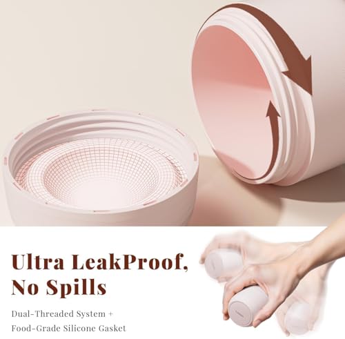 New Travel Toiletry Containers [Ultra Leakproof] TSA-Approved, PLA Hard Shell Jars with 5 Magnetic Labels, Wide Mouth Bottles for Lotion, Cleanser, Shampoo, Conditioner, Pink, 3 Pack, 1OZ - color: Pink, size: 1 oz / 30 ml