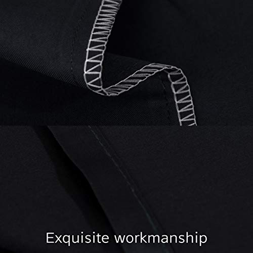NTBAY Egyptian Cotton Toddler Pillowcases - Set of 2 - Travel Pillow Cases - 500 Thread Count Cotton 13x18 Pillow Covers - Envelope Closure Nursery Pillowcases, 13x18 Inches, Black - color: Black