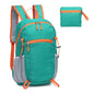 Hiking Daypack Packable, Camping Backpack Water Resistant Lightweight Polyester for Men Women Travel Outdoor - color: Lake Blue
