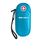 EpiPen Carry Case Insulated, Travel Medical Bag with YKK Zipper, Hold 2 Epi Pens or Auvi-Q, Anti-Histamine, Asthma Inhaler, Allergy Medicines, Emergency Medication Organizer Pouch, Blue - color: Blue