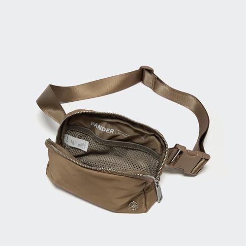 Pander Everywhere Belt Bag for Women, Fashion Waist Packs, Crossbody Bags with Adjustable Strap (Gray Brown) - color: Gray Brown