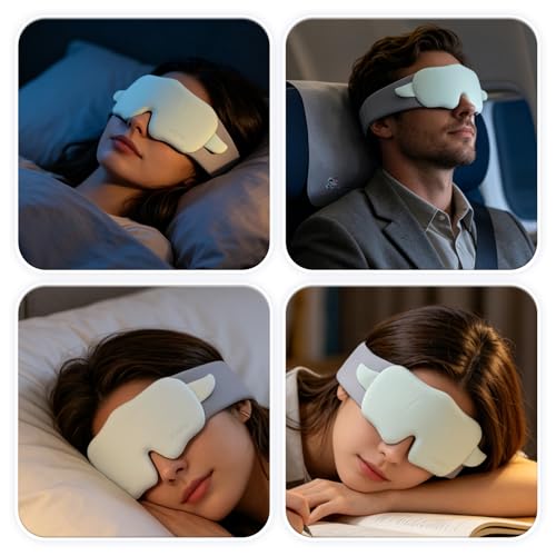 Sleep Eye Mask, Green - color: Green