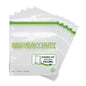 HEAVY DUTY Reusable STAND-UP Bags for Food Storage by Smelly Proof, USA Made, NO PEVA & BPA FREE, Reusable Freezer Bags, Dishwasher-Safe, Triple Zip, CLEAR 5-mils LRG Quart 8.75" x 9.5" - 5pk - size: 5pk Quart 8.75" x 9.5"