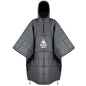 ONETIGRIS Camping Blanket Poncho with with Recycled Synthetic Insulation,Wearable Hoodie Blanket | Ultralight Water-Resistant Warm Camping Blanket for Outdoor, Hiking, Stadium - color: 1pc-grey