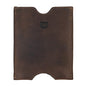 Hide & Drink, Travel Passport Pocket Sleeve Handmade from Full Grain Leather - Bourbon Brown - color: Bourbon Brown
