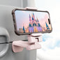 Valentine's Airplane Phone Holder, Klearlook Universal Flight Phone Mount with Multi-Directional 360° Rotation, Travel Must Haves Handsfree Gadgets for Flying, Table, Pink - color: Light Pink