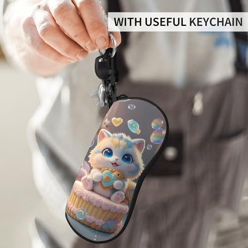Portable Leather Glasses Case Anti-pressure Glasses Bag Coin Purse Storage Bag Suitable for Men and Women - color: J