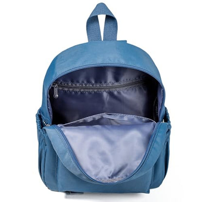 AOTIAN Mini Lightweight 11.8 Inch Backpack Durable Travel Hiking Women and Girls Small Daypack, 7 Liters Light Blue - color: Light Blue