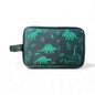Yumbox Chill Snack Bag, Insulated Freezable Snack Bag with 2 Removable Gel Ice Packs, Cooler for Snacks & Small Meals, Freezer Safe, Lightweight, Dark Green Bag with Dinosaurs Print - color: Dinos