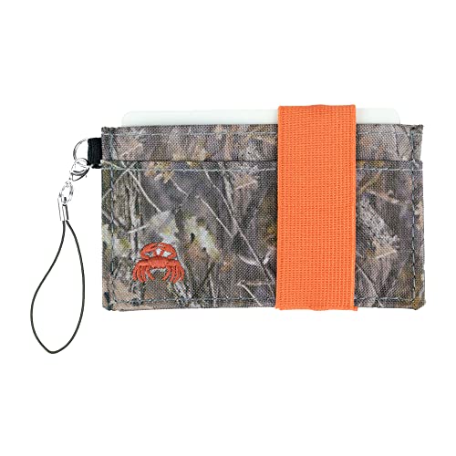 Crabby Wallet - Thin Minimalist Front Pocket Wallet - C3 Canvas Wallet,Woodland,One Size - color: Woodland