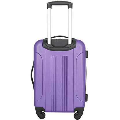 Travelers Club Chicago Hardside Expandable Spinner Luggage, Purple, 22" Carry-On - color: Purple, size: 22" Carry-On