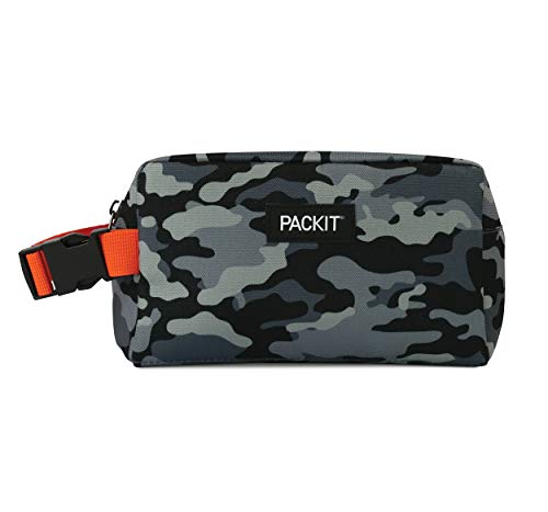 Packit, Snack Box Freezable Charcoal Camo - color: Charcoal Camo, size: Medium