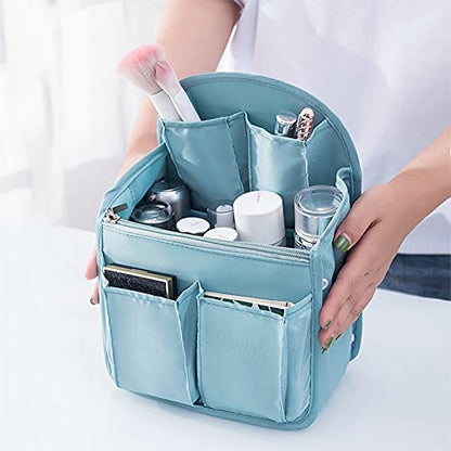 HOYOFO Mini Backpack Organizer Insert Small Shoulder Bag Divider for Rucksack Purse Lightweight Nylon, Light Blue - color: Light Blue
