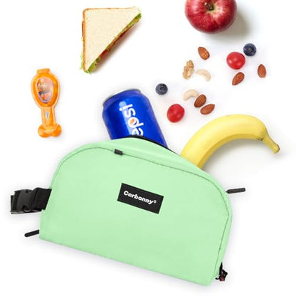 Cerbonny Small Cooler Bag Freezable Lunch Bag for Work School Travel, Leak-proof, 3.5L, Mint Green - color: Mint Green - Large