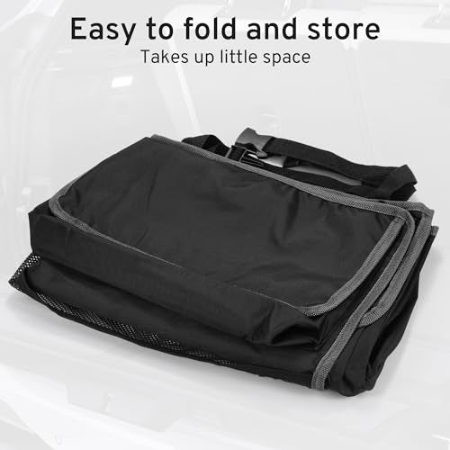 XHRING Car Trunk Organizer Storage Backseat Hanging Bag for Jeep Wrangler Grand Cherokee Renegade Cherokee Compass JL Wagoneer Patriot Liberty JK TJ Commander 2/4 Door SUV Accessories 2000-2025 2026
