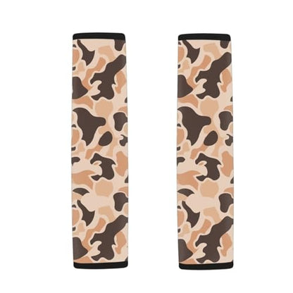 Duck Camo Car Seat Belt Cover Safety Belt Cover Anti-Slip Shoulder Strap Protects 2 PCS Comfortable Driving Universal Auto Seat Straps Fit for Vehicle, Truck, SUV - color: Duck Camo