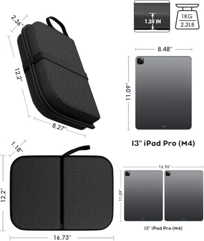WISIMMALL Gel Seat Cushion Portable Travel Cushions, 16.5" x 12" Large Size Super Thick Foldable Chair Seat Cushion Lightweight for Car Office Chair Wheelchair, Pressure Sores Tailbone Pain Relief - size: L-Black