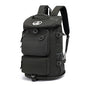 Kalesi Gym Duffle Bag Backpack 4-Way Waterproof with Shoes Compartment for travel Sport Hiking laptop (gray) - color: Gray